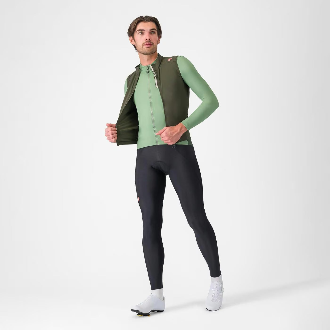 Castelli Espresso Vest Deep Green - Image 6