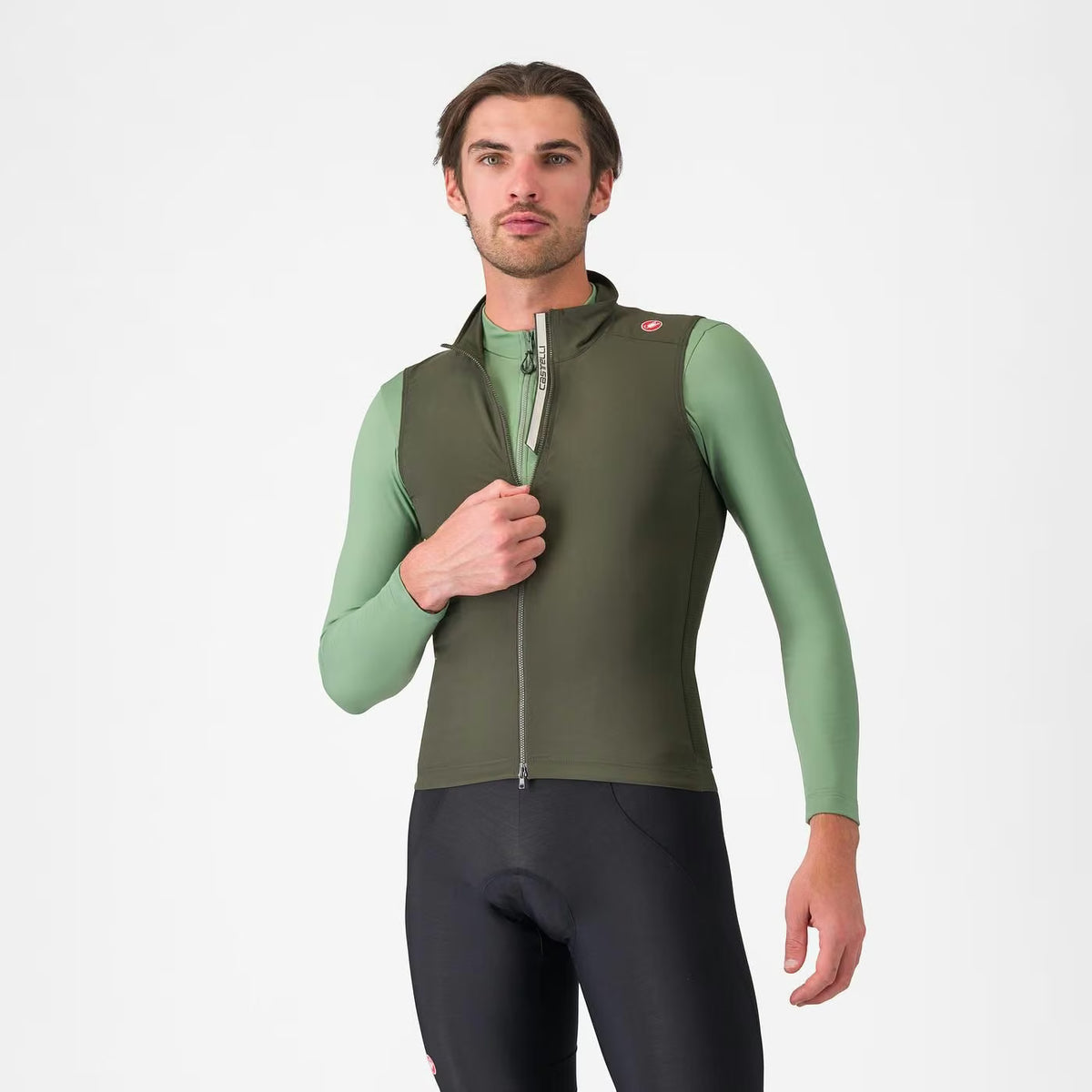 Castelli Espresso Vest Deep Green - Image 1