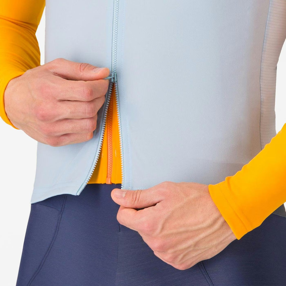 Castelli Espresso Vest Sky/Dark Grey - Image 3