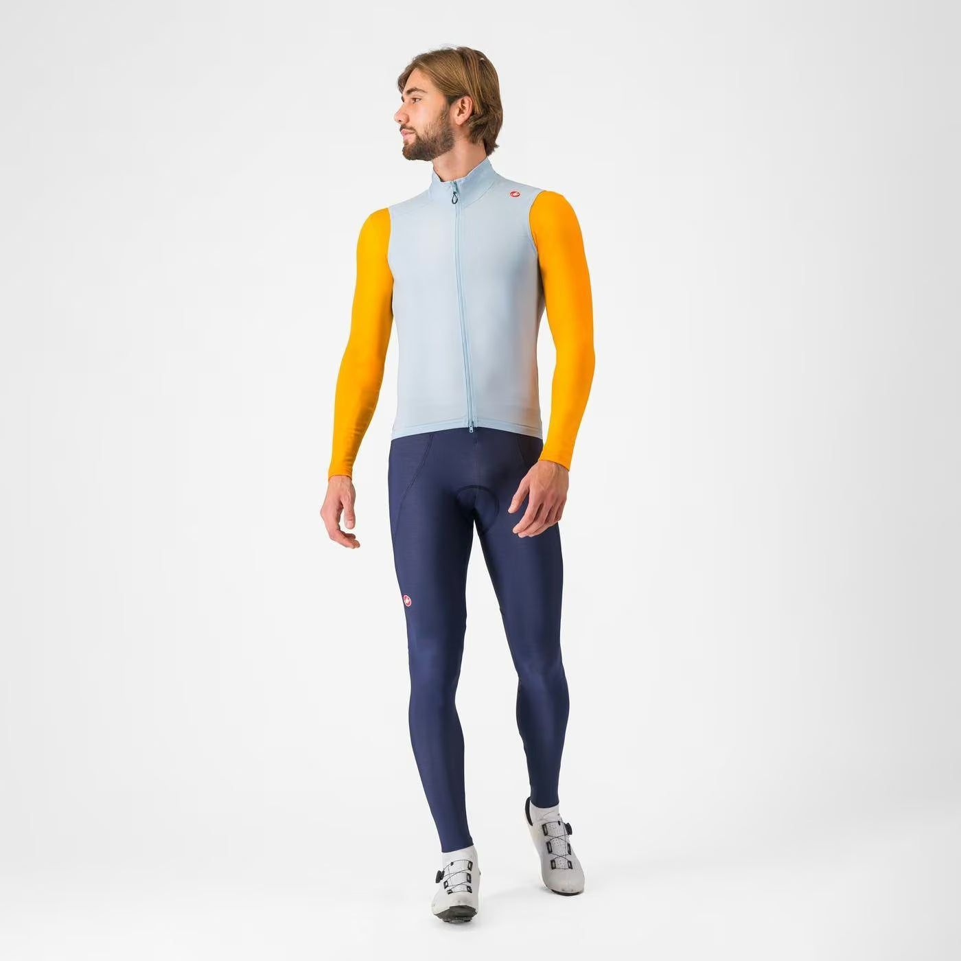 Castelli Espresso Vest Sky/Dark Grey - Image 5