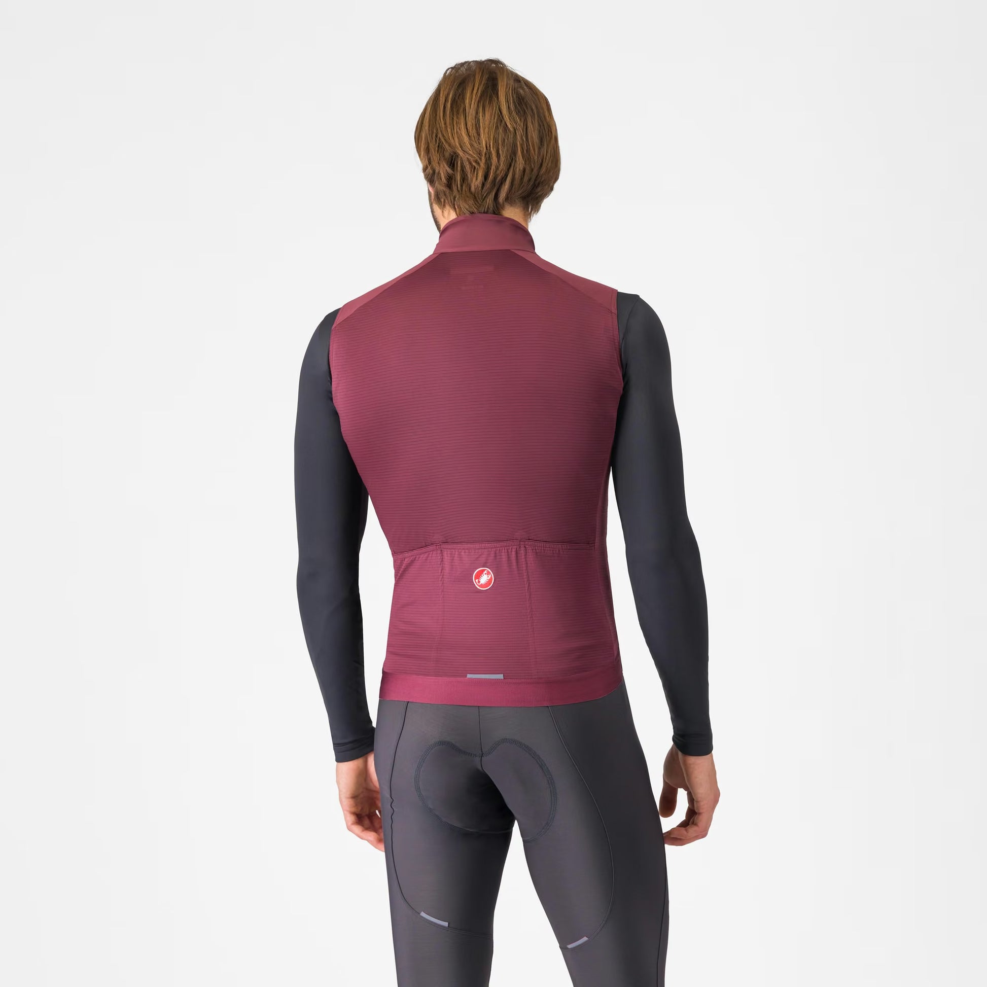 Castelli Espresso Vest Deep Bordeaux - Image 2