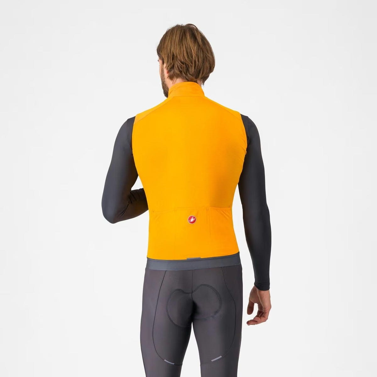 Castelli Espresso Vest Vivid Orange - Image 2
