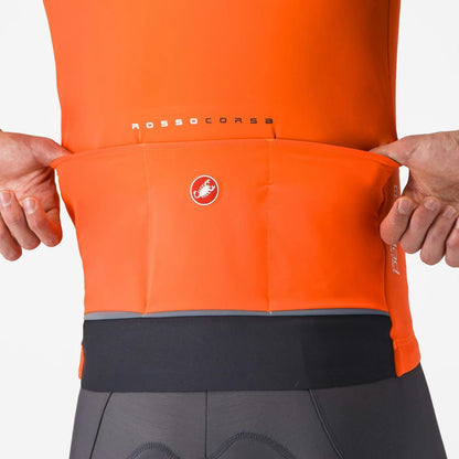 Castelli Perfetto Air Vest Brilliant Orange - Image 4