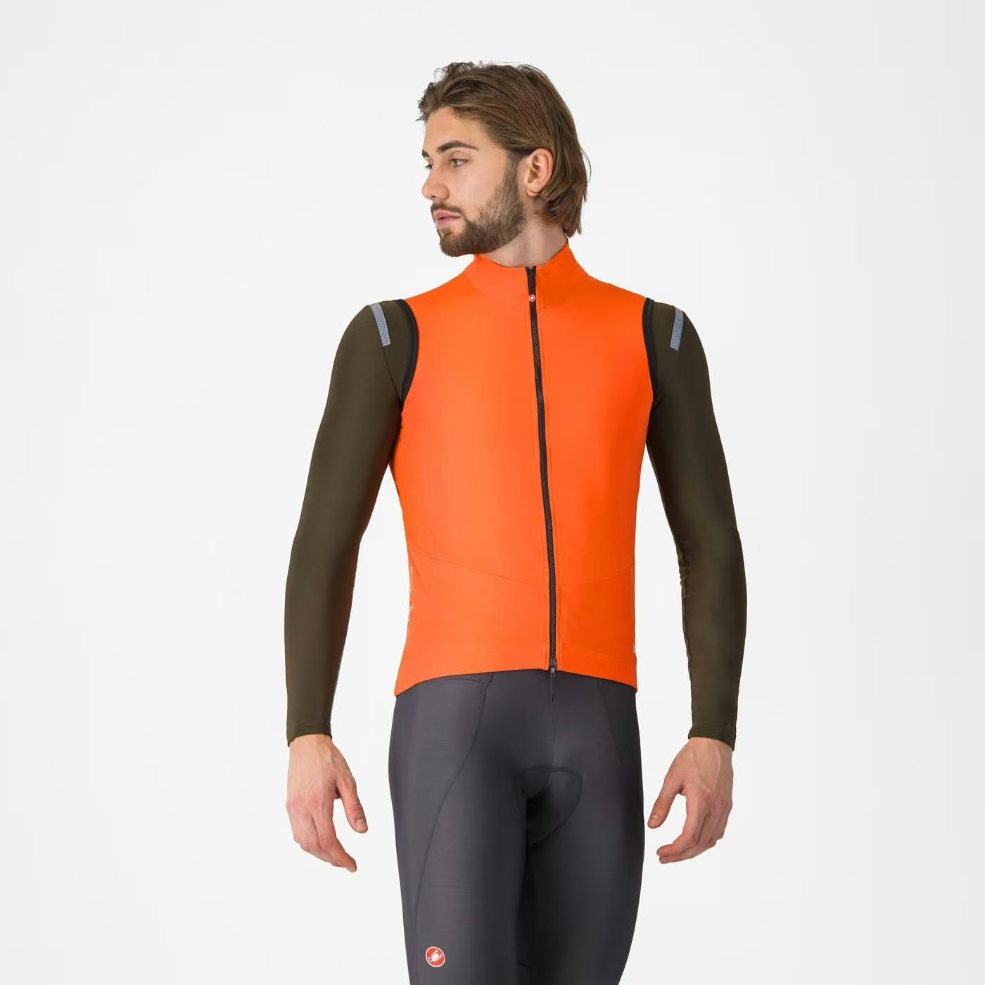 Castelli Perfetto Air Vest Brilliant Orange - Image 1