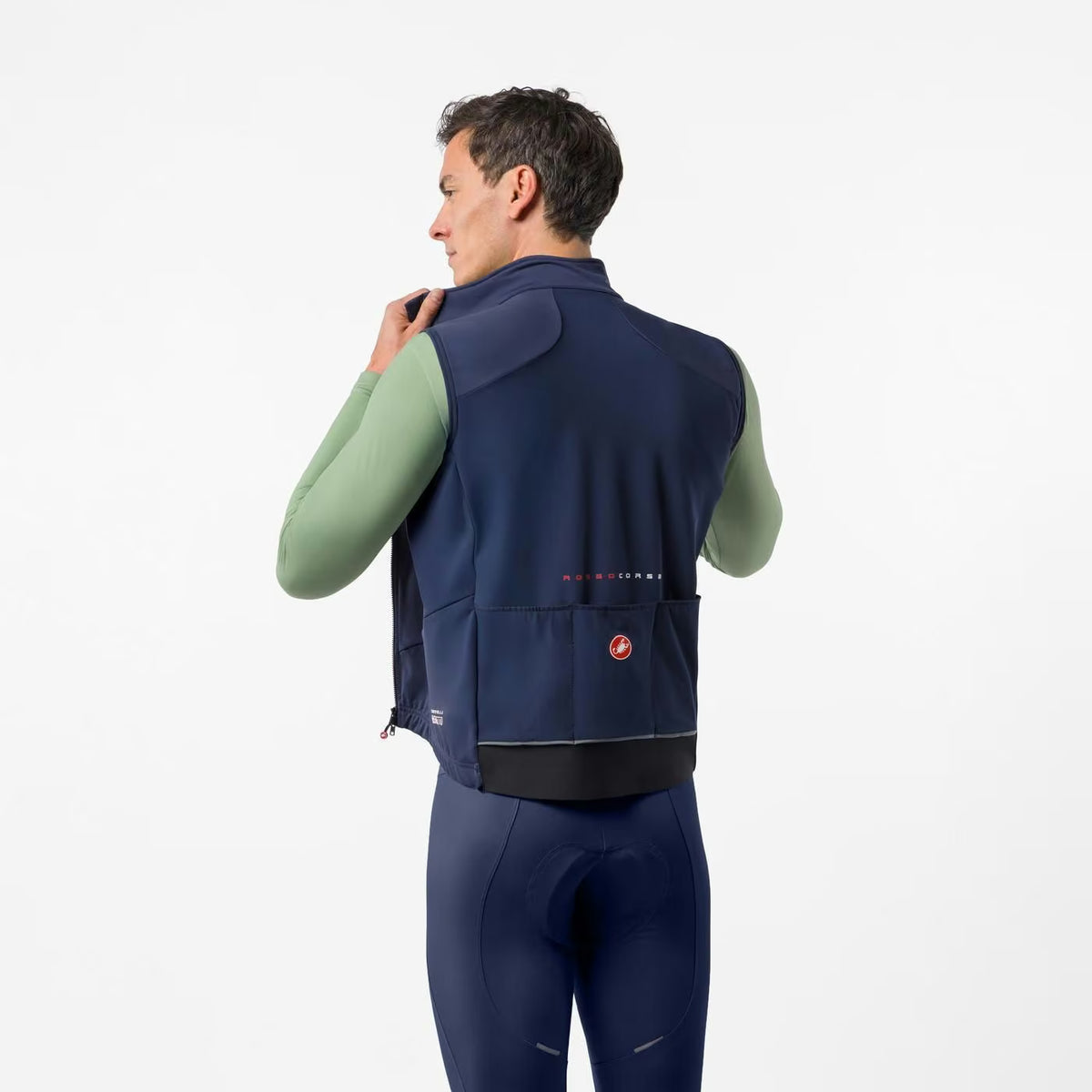 Castelli Perfetto Air Vest Belgian Blue - Image 2
