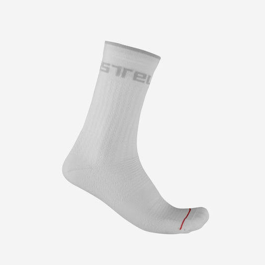 Castelli Socks Distanza 20 White - Image 1