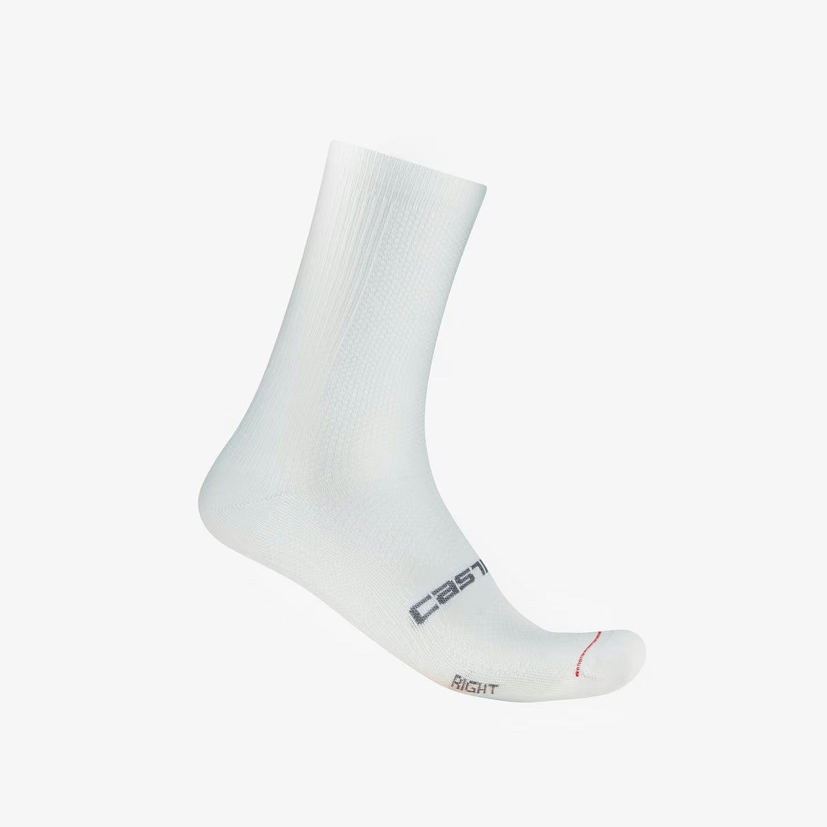 Castelli Espresso 18 Socks White - Image 1
