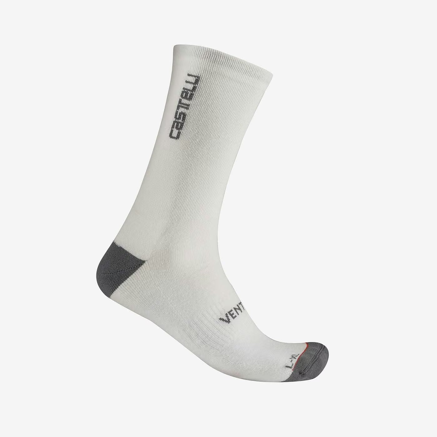 Castelli Venti Soft Merino Sock White - Image 1