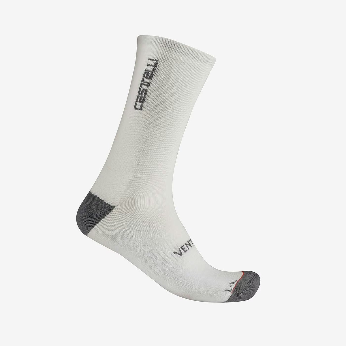 Castelli Venti Soft Merino Sock White - Image 1