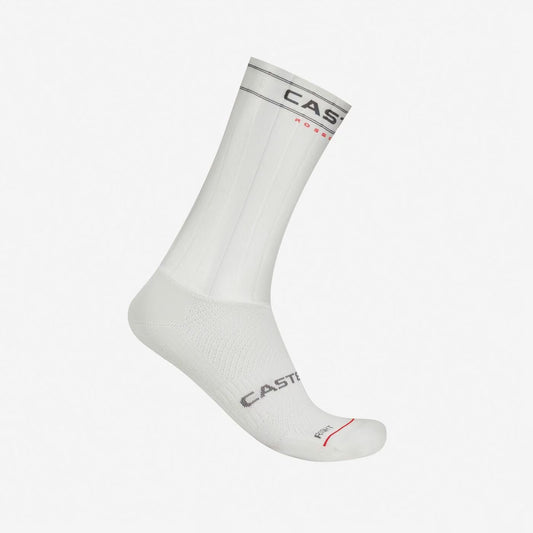 Castelli Fast Feet 4 Sock White - Image 1