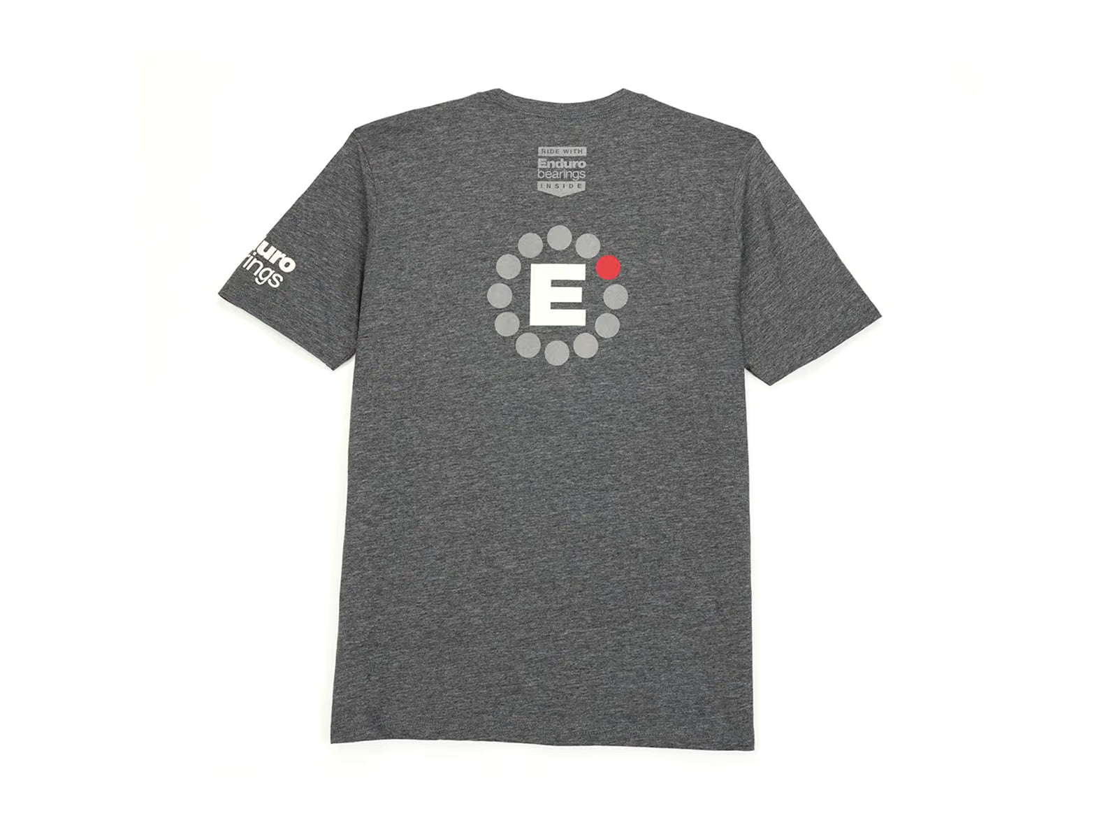 Enduro T-Shirt Mens Gray Heather - Image 2