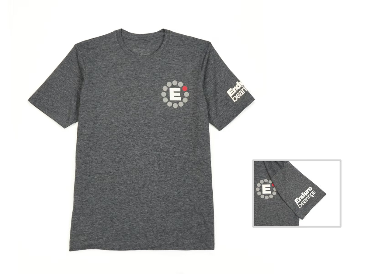 Enduro T-Shirt Mens Gray Heather - Image 1