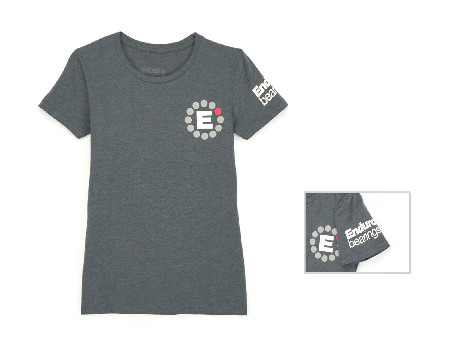 Enduro T-Shirt Womens Gray Heather - Image 1