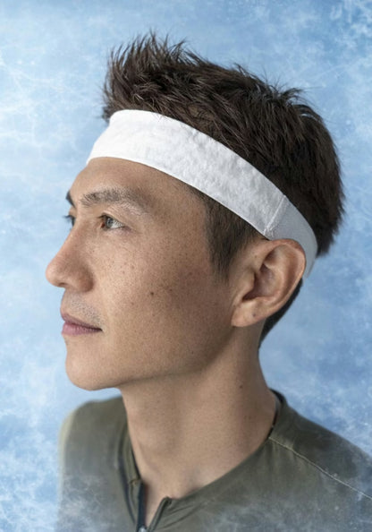 VeloToze Glacier Headband White - Image 2