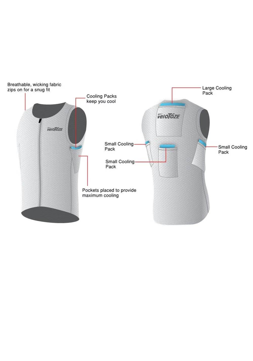 VeloToze Cooling Vest - Image 6