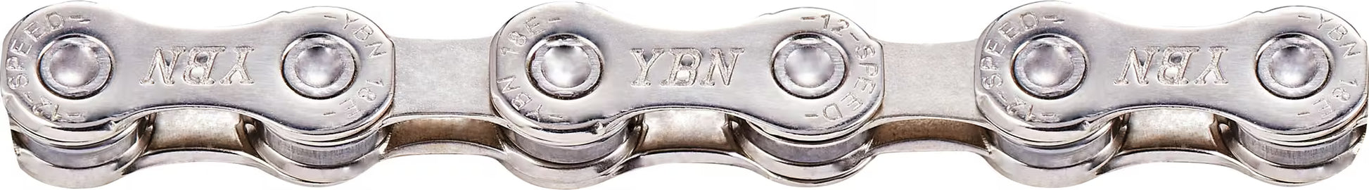 YBN Chain 12 Speed S12-S2 Silver - Image 1