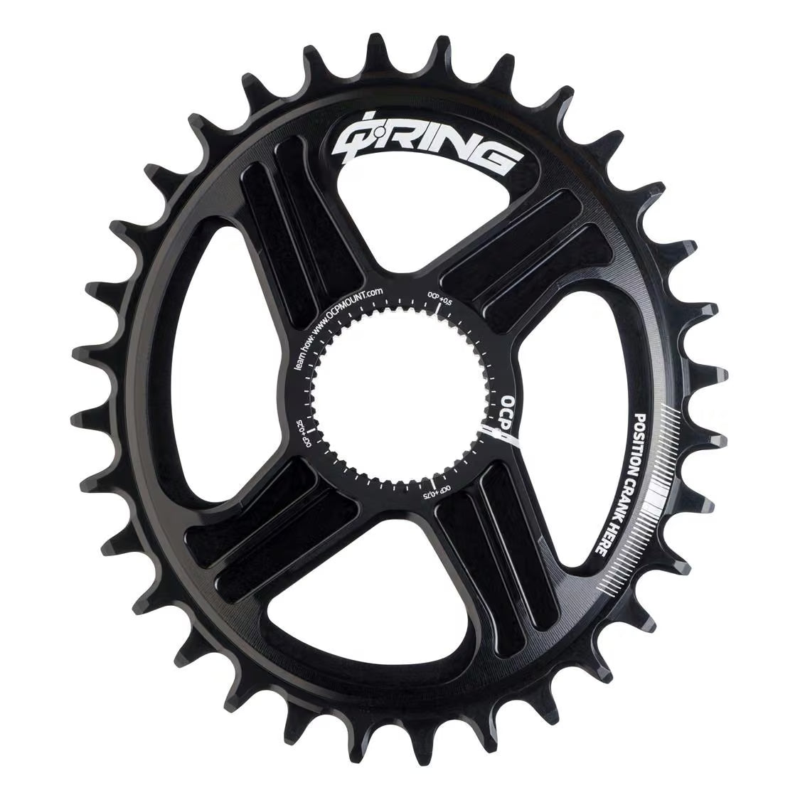 Rotor Chainrings Q Rings Direct Mount Oval 1X MTB - Image 1