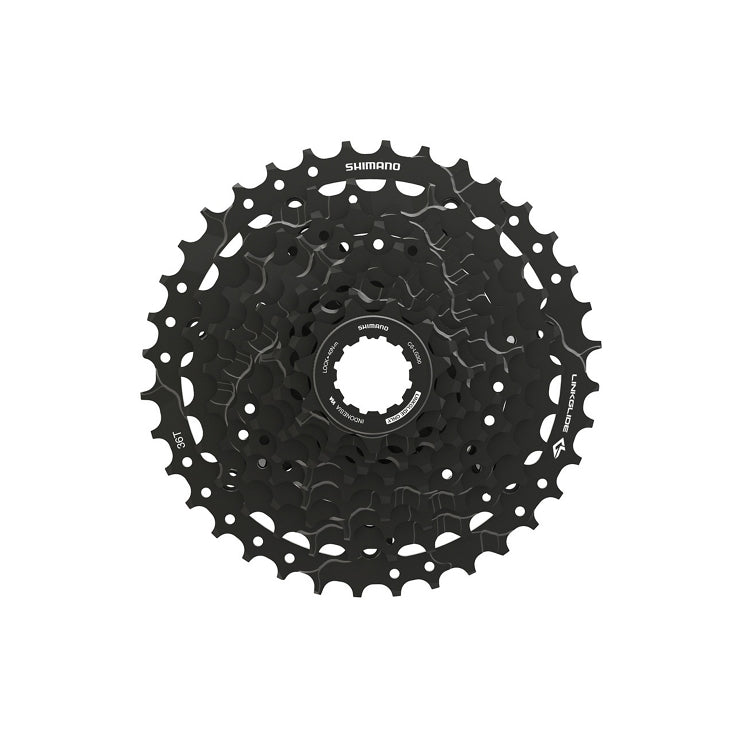Shimano Cs-Lg300 Cassette 11-36 9 Speed Linkglide Cues
