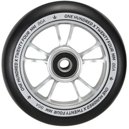 Envy 100MM WHEEL - SILVER/BLACK
