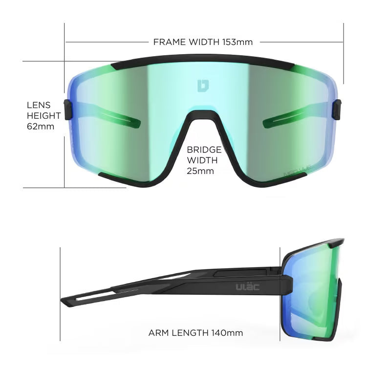 ULAC Neo Vue HOKO Black / Boost Blue Photochromic - Image 4