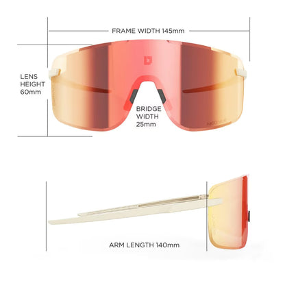 ULAC Neo Vue VISIONAR Off White / Rally Red Photochromic - Image 4