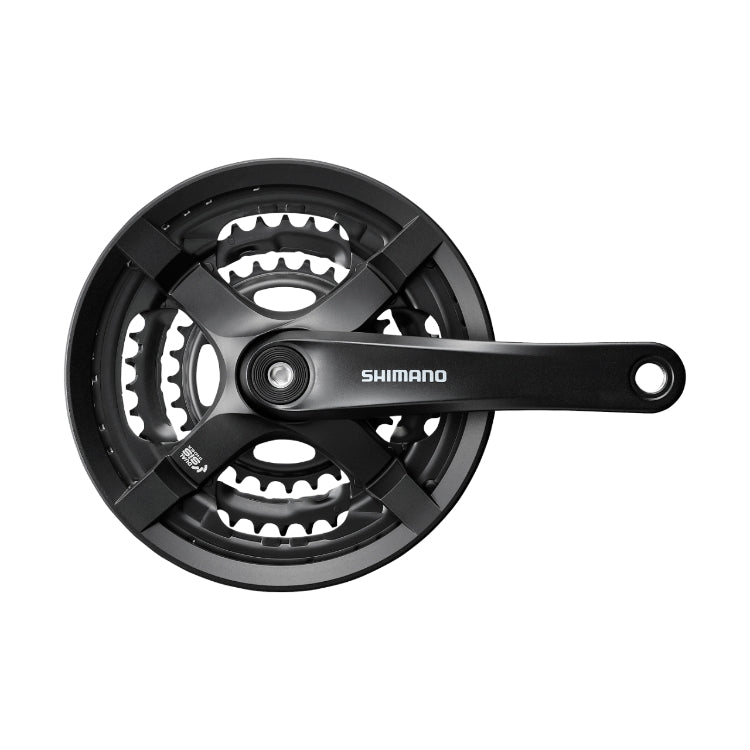 Shimano Fc-Ty501 Front Crankset 175Mm 48-38-28 Black 6/7/8 Speed