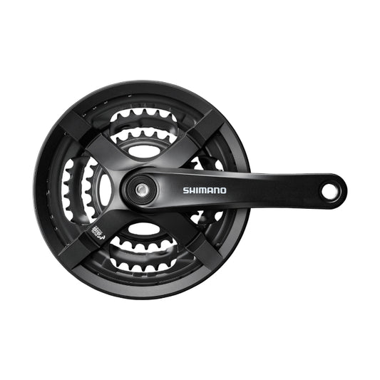 Shimano Fc-Ty501 Front Crankset 175Mm 48-38-28 Black 6/7/8 Speed