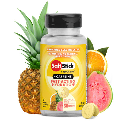 Saltstick Caffeine FastChews - Bottle - Image 1