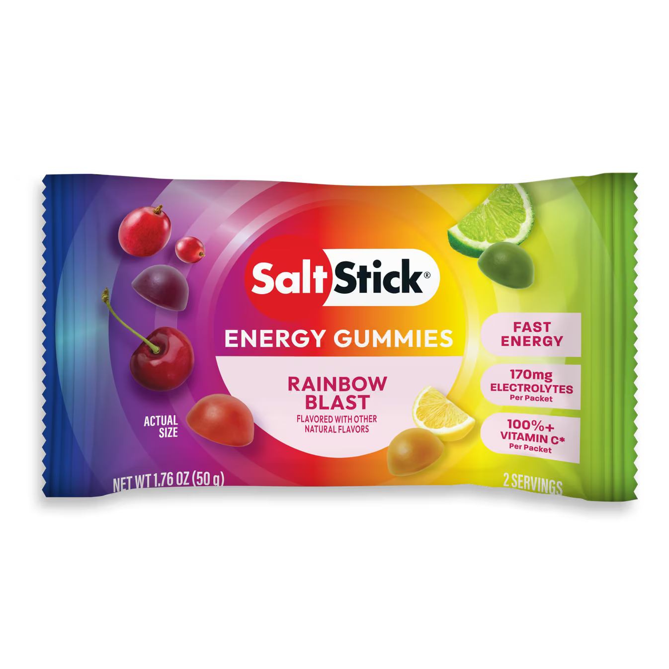 Saltstick Rainbow Blast Energy Gummies - Image 1