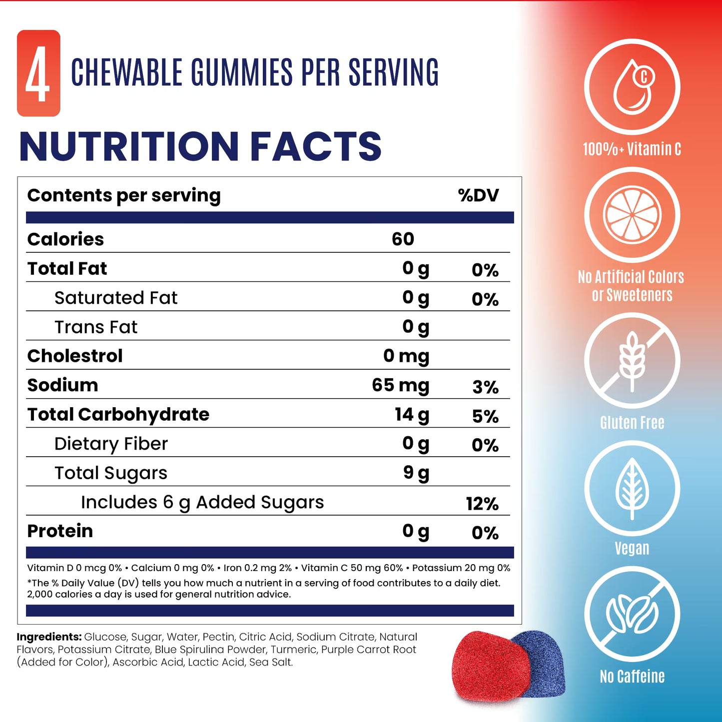 Saltstick Sour Pop Rocket Energy Gummies - Image 3