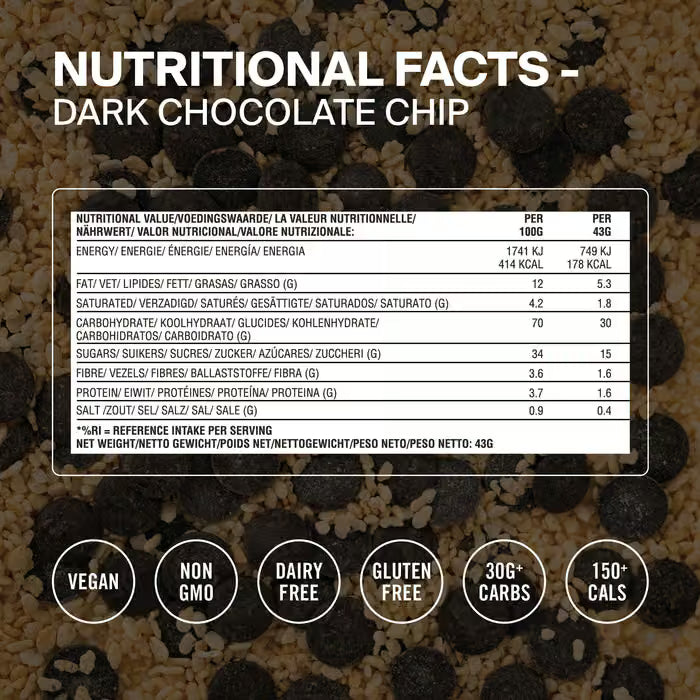 Styrkr BAR30 Energy Dark Chocolate Chip - Image 4