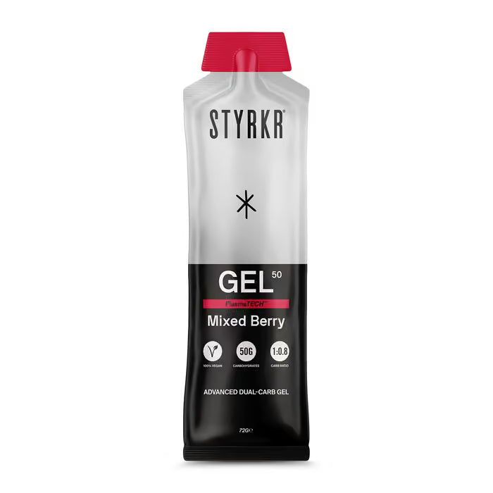 Styrkr GEL50 Mixed Berry Dual-Carb Energy Gel - Image 1