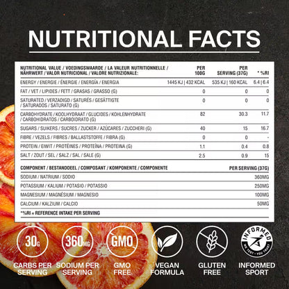 Styrkr Mix MIX+ Blood Orange Dual-Carb Drink Mix - Image 5