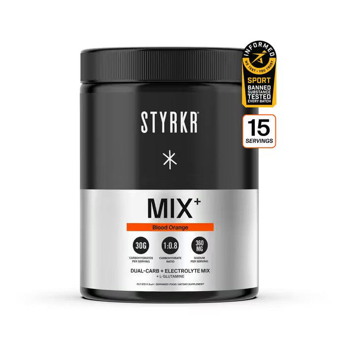 Styrkr Mix MIX+ Blood Orange Dual-Carb Drink Mix - Image 2