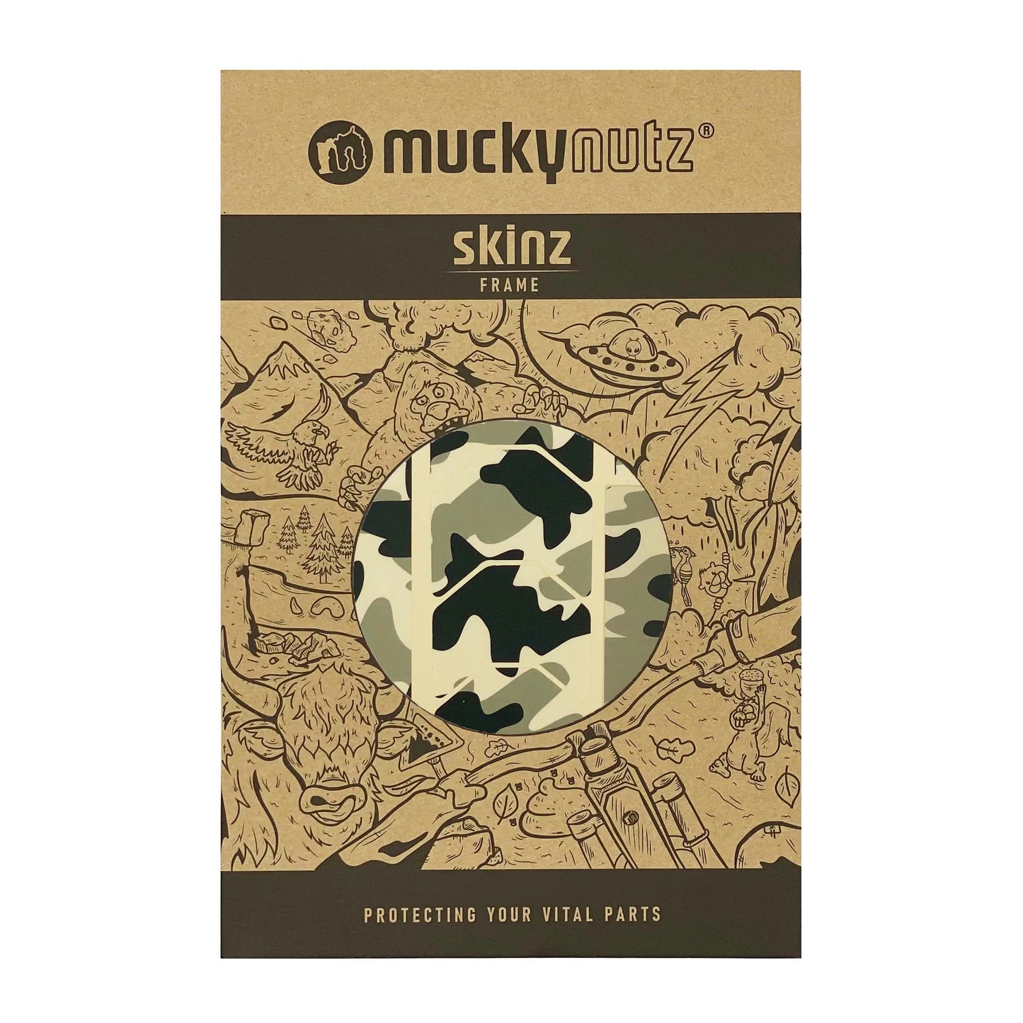 Mucky Nutz Frame Skinz Classic Camo - Image 1