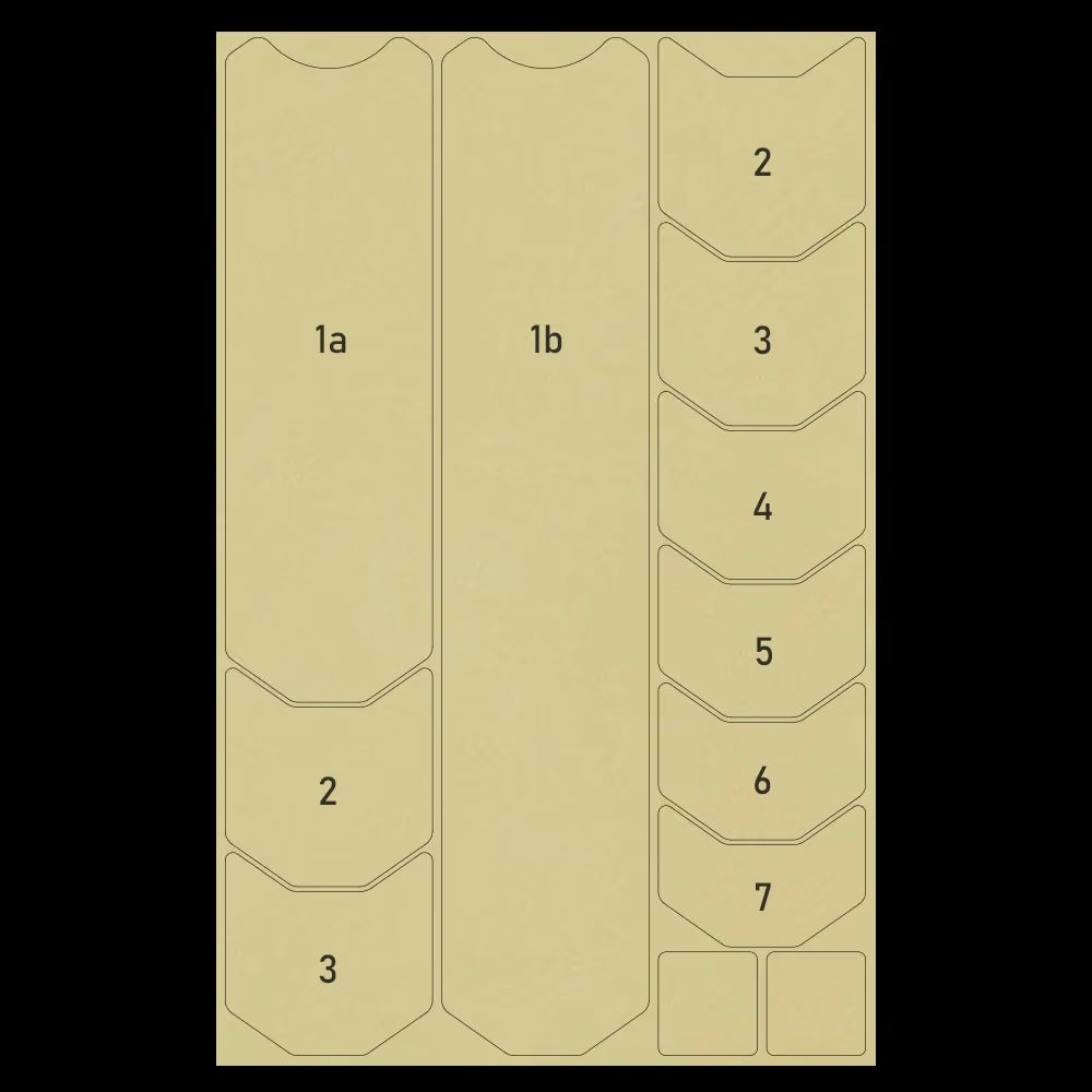Mucky Nutz Frame Skinz Clear - Image 2