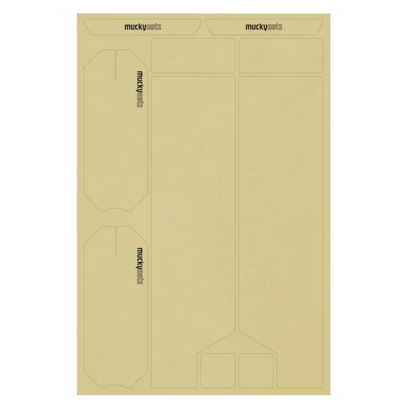 Mucky Nutz Fork & Crank Skinz Clear - Image 1