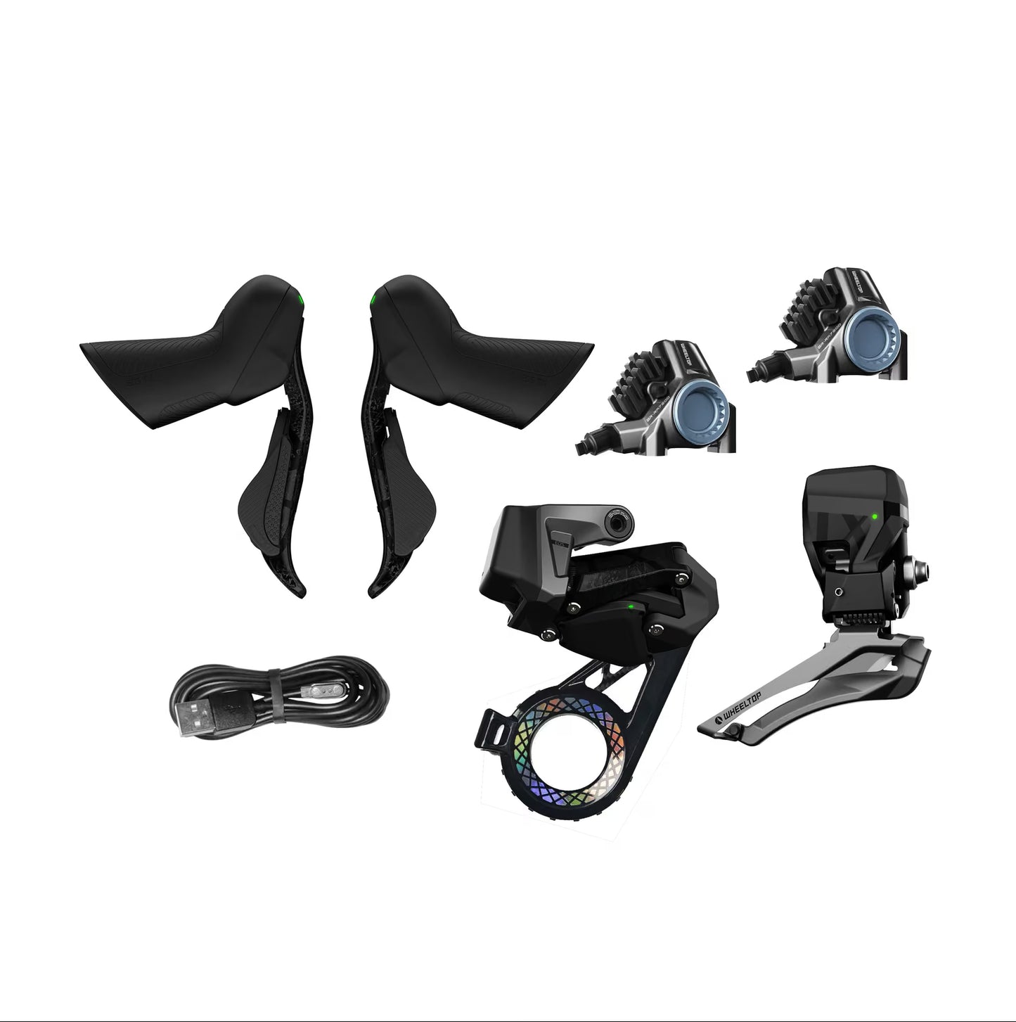 Wheeltop EDS Road TX Carbon + Ceramic Oversize Pulley Set - Image 1
