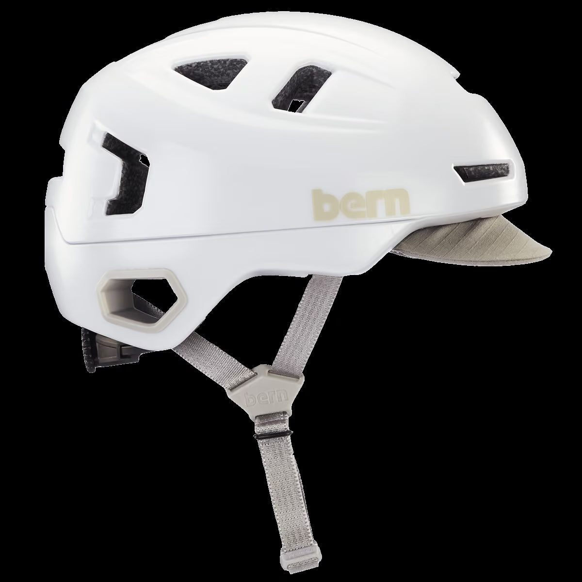 Bern Hudson MIPS Satin White - Image 2