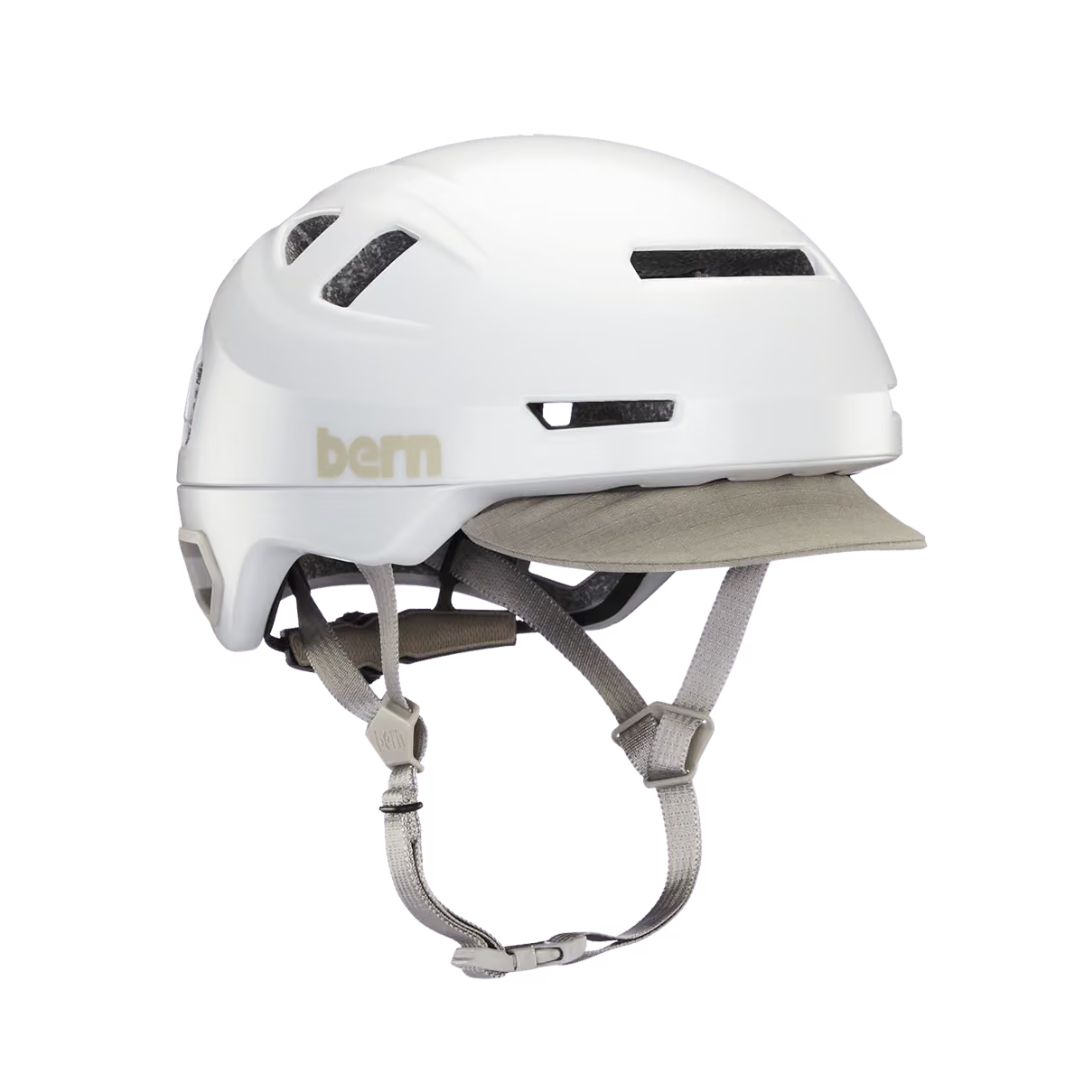 Bern Hudson MIPS Satin White - Image 1