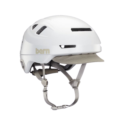 Bern Hudson MIPS Satin White - Image 1