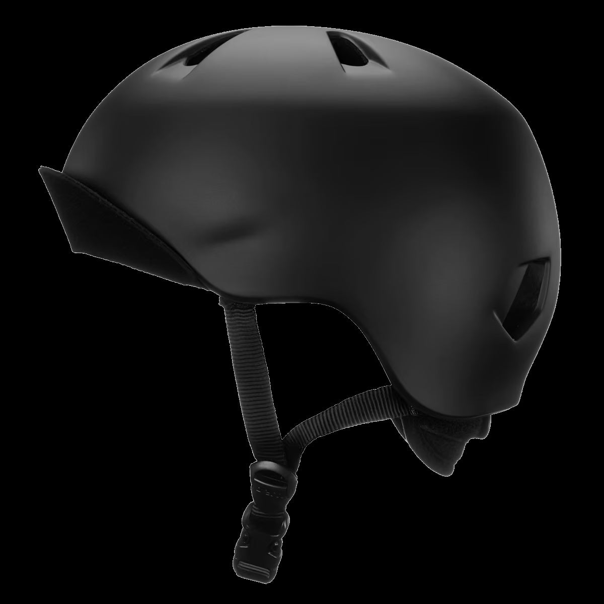 Bern Nino Matte Black w/ Flip Visor - Image 2
