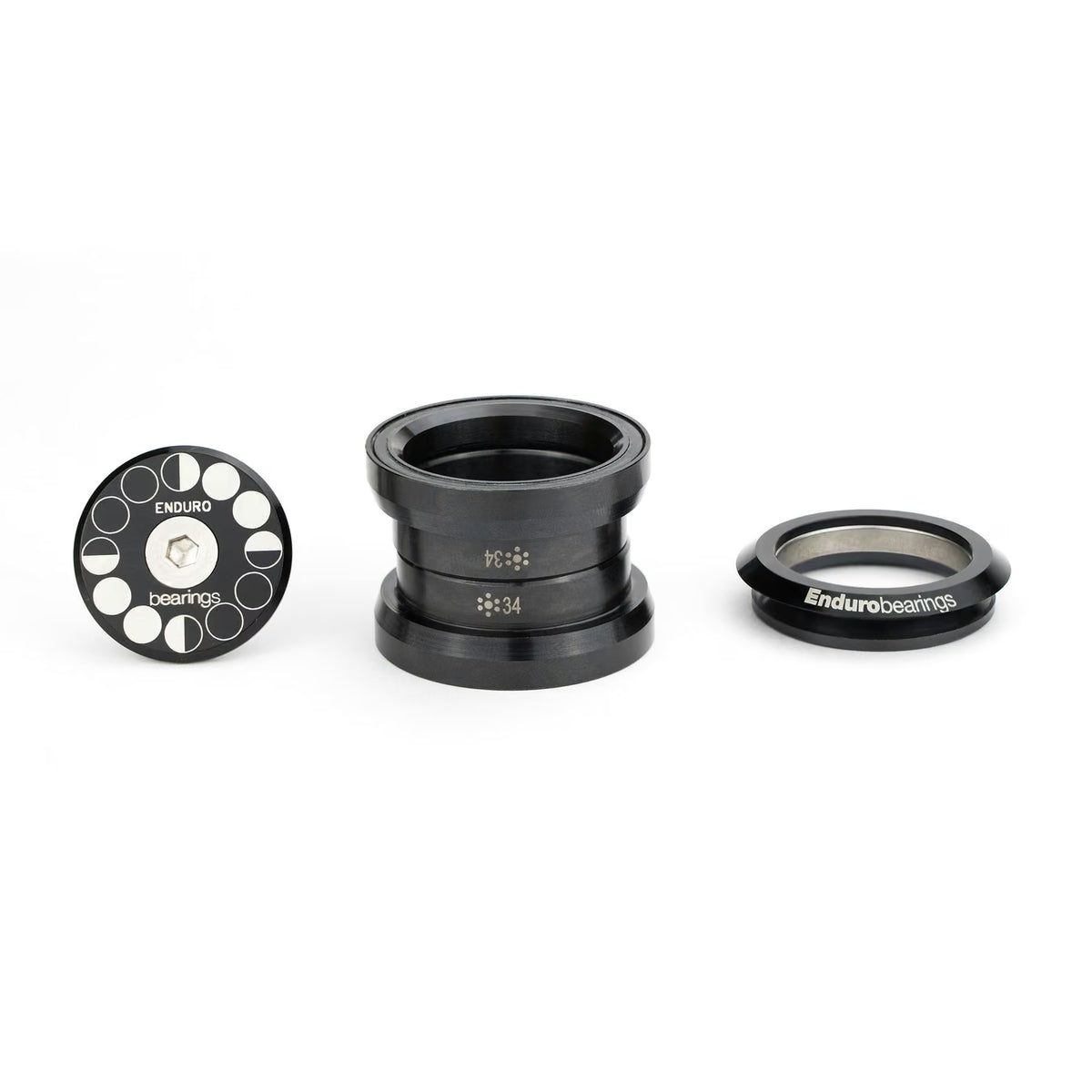 Enduro 34mm External Headset Black Oxide - Image 2