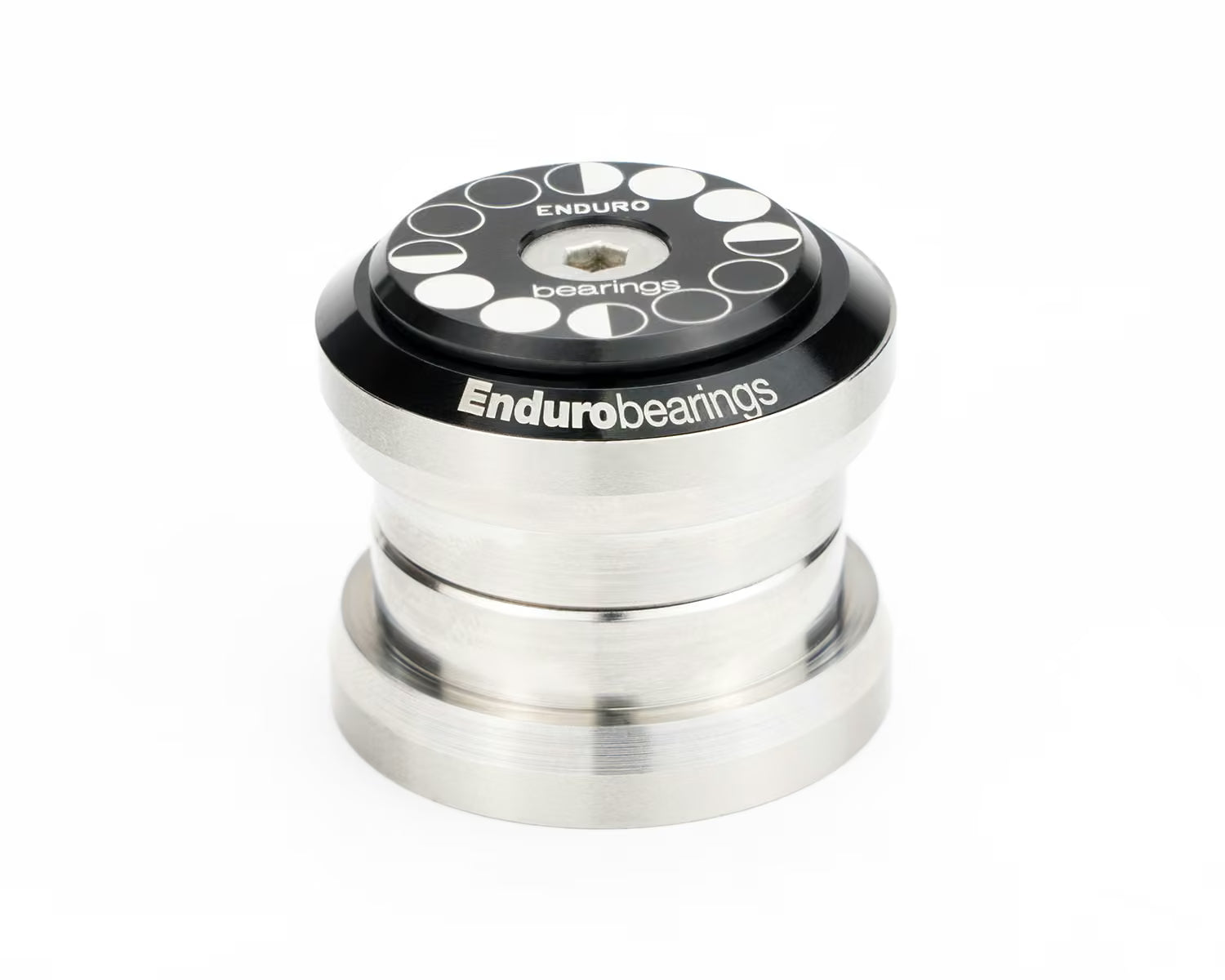Enduro 34mm External Headset Stainless Steel - Image 1