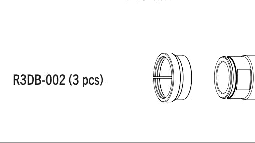 Fulcrum Axle PART R3DB-002 - Image 1