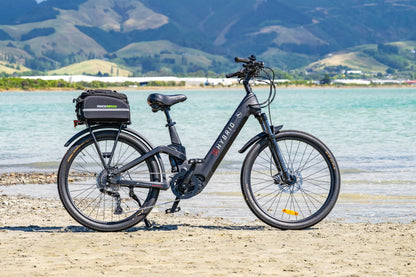 Hybrid F24 Full Suspension Lifestyle Shot On The Beach