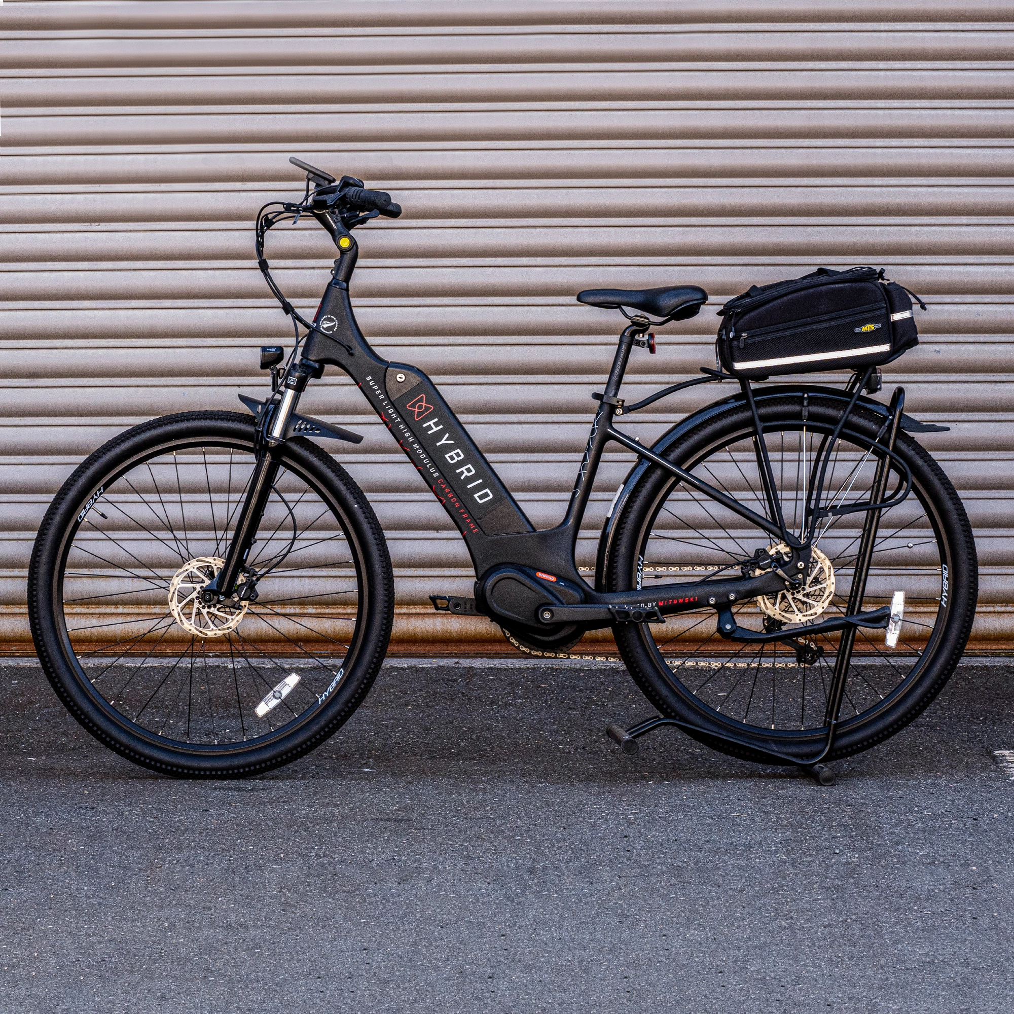 Hybrid F18 E-Bike - Carbon Step-Through