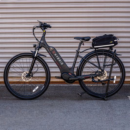 Hybrid F18 E-Bike - Carbon Step-Through