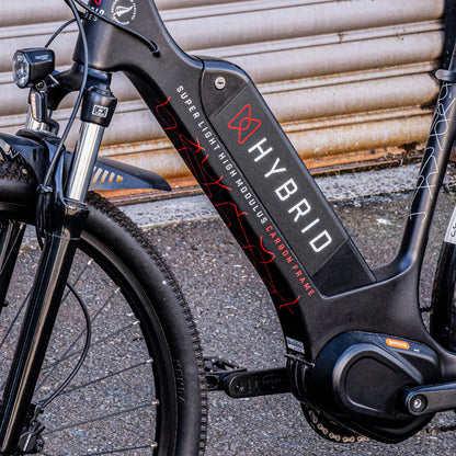 Hybrid F18 E-Bike - Carbon Step-Through Close Up