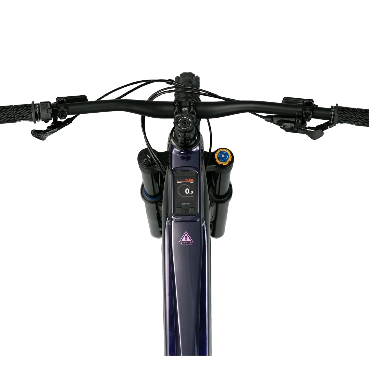 Marin Alpine Trail E1 2026 Electric Mountain Bike - Purple